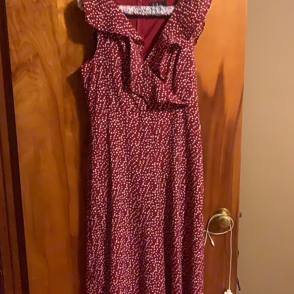 Lulus polka dot jumpsuit